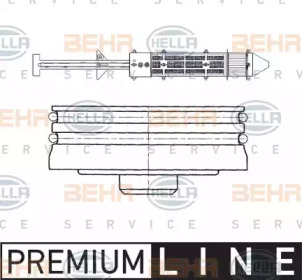 Осушитель BEHR HELLA SERVICE 8FT 351 197-381