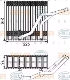 Испаритель BEHR HELLA SERVICE 8FV 351 210-541