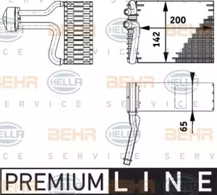 Испаритель BEHR HELLA SERVICE 8FV 351 211-751