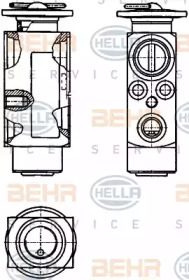 Клапан BEHR HELLA SERVICE 8UW 351 234-121