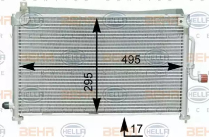 Конденсатор BEHR HELLA SERVICE 8FC 351 302-641