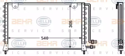 Конденсатор BEHR HELLA SERVICE 8FC 351 306-091