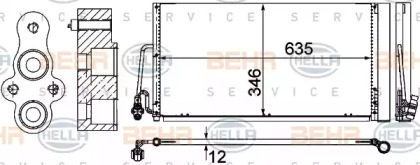 Конденсатор BEHR HELLA SERVICE 8FC 351 309-384