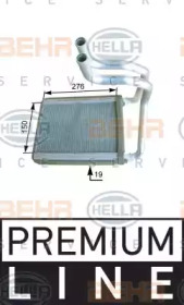 Теплообменник BEHR HELLA SERVICE 8FH 351 315-241