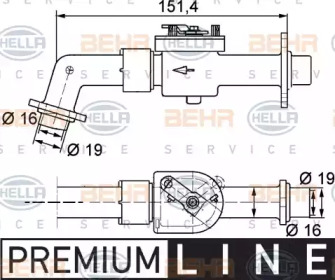 Клапан BEHR HELLA SERVICE 9XL 351 328-111