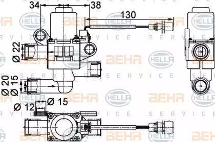 Клапан BEHR HELLA SERVICE 9XL 351 328-381