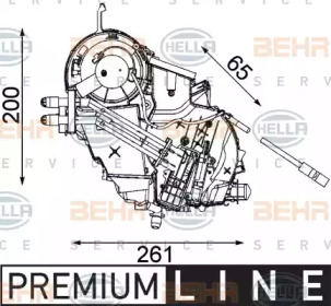 Испаритель, кондиционер BEHR HELLA SERVICE 8FV 351 330-161