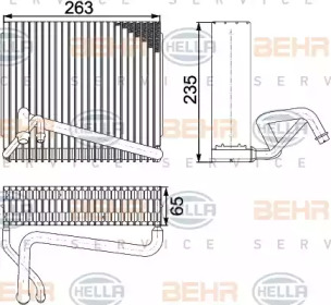 Испаритель, кондиционер BEHR HELLA SERVICE 8FV 351 330-521