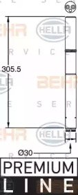 Осушитель BEHR HELLA SERVICE 8FT 351 335-141