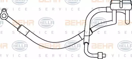 Шлангопровод BEHR HELLA SERVICE 9GS 351 337-141