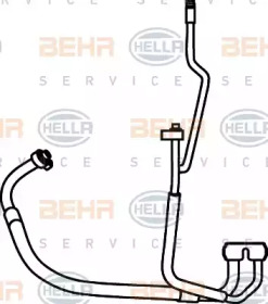 Шлангопровод BEHR HELLA SERVICE 9GS 351 337-231