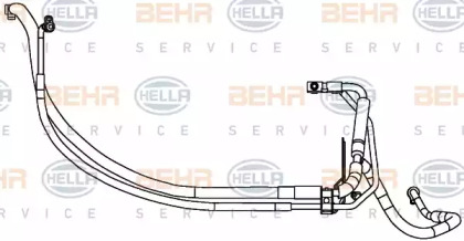 Шлангопровод BEHR HELLA SERVICE 9GS 351 337-681