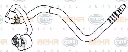 Трубопровод низкого давления, кондиционер BEHR HELLA SERVICE 9GS 351 338-201