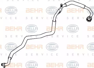 Трубопровод низкого давления, кондиционер BEHR HELLA SERVICE 9GS 351 338-231