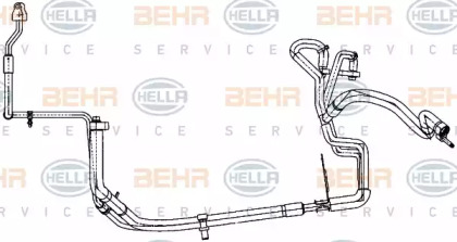 Трубопровод высокого / низкого давления, кондиционер BEHR HELLA SERVICE 9GS 351 338-361