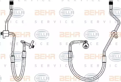 Шлангопровод BEHR HELLA SERVICE 9GS 351 338-431