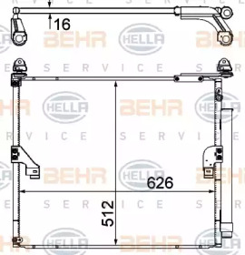 Конденсатор BEHR HELLA SERVICE 8FC 351 344-564