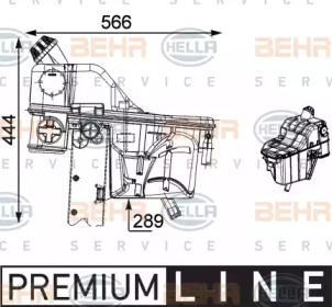 Резервуар BEHR HELLA SERVICE 8MA 376 705-091