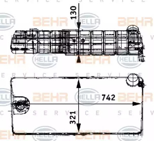 Резервуар BEHR HELLA SERVICE 8MA 376 705-231