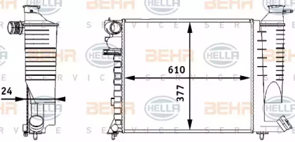 Теплообменник BEHR HELLA SERVICE 8MK 376 717-511