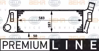 Теплообменник BEHR HELLA SERVICE 8ML 376 719-031