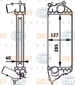 Теплообменник BEHR HELLA SERVICE 8ML 376 723-441