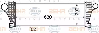 Теплообменник BEHR HELLA SERVICE 8ML 376 727-601