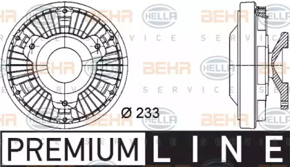 Сцепление BEHR HELLA SERVICE 8MV 376 728-381