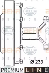 Сцепление BEHR HELLA SERVICE 8MV 376 728-761