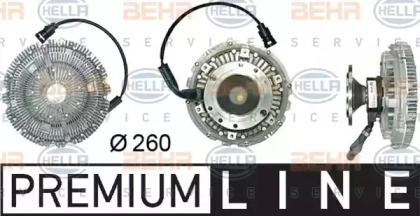 Сцепление BEHR HELLA SERVICE 8MV 376 730-051