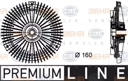 Сцепление BEHR HELLA SERVICE 8MV 376 732-251