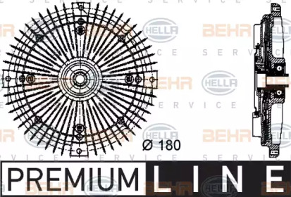 Сцепление BEHR HELLA SERVICE 8MV 376 732-491