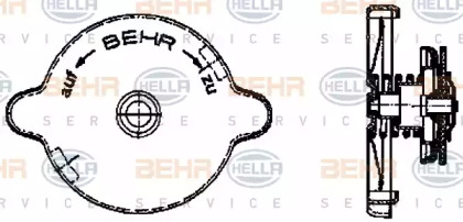 Запор BEHR HELLA SERVICE 8MY 376 742-031