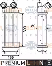 Теплообменник BEHR HELLA SERVICE 8ML 376 746-211