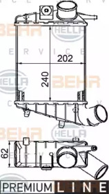 Теплообменник BEHR HELLA SERVICE 8ML 376 746-541