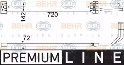 Масляный радиатор, рулевое управление BEHR HELLA SERVICE 8MO 376 756-371