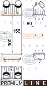 Теплообменник BEHR HELLA SERVICE 8ML 376 756-401