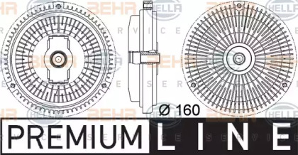 Сцепление BEHR HELLA SERVICE 8MV 376 757-341