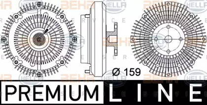 Сцепление BEHR HELLA SERVICE 8MV 376 757-351