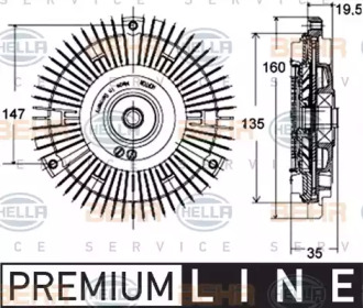 Сцепление BEHR HELLA SERVICE 8MV 376 758-441