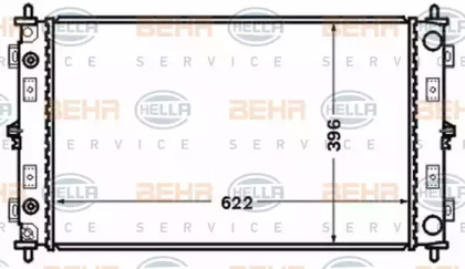 Теплообменник BEHR HELLA SERVICE 8MK 376 766-501