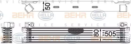 Теплообменник BEHR HELLA SERVICE 8MO 376 783-781