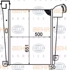 Теплообменник BEHR HELLA SERVICE 8ML 376 792-061