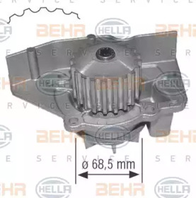 Водяной насос BEHR HELLA SERVICE 8MP 376 800-654