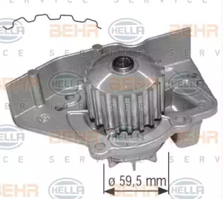 Насос BEHR HELLA SERVICE 8MP 376 801-364