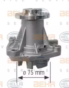 Насос BEHR HELLA SERVICE 8MP 376 801-464