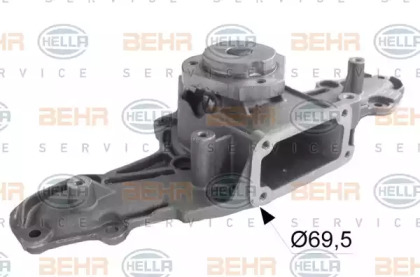 Насос BEHR HELLA SERVICE 8MP 376 802-354