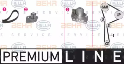 Комплект водяного насоса / зубчатого ремня BEHR HELLA SERVICE 8MP 376 802-821