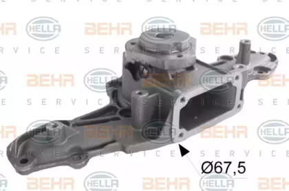 Насос BEHR HELLA SERVICE 8MP 376 810-124