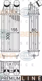 Интеркулер BEHR HELLA SERVICE 8ML 376 822-241